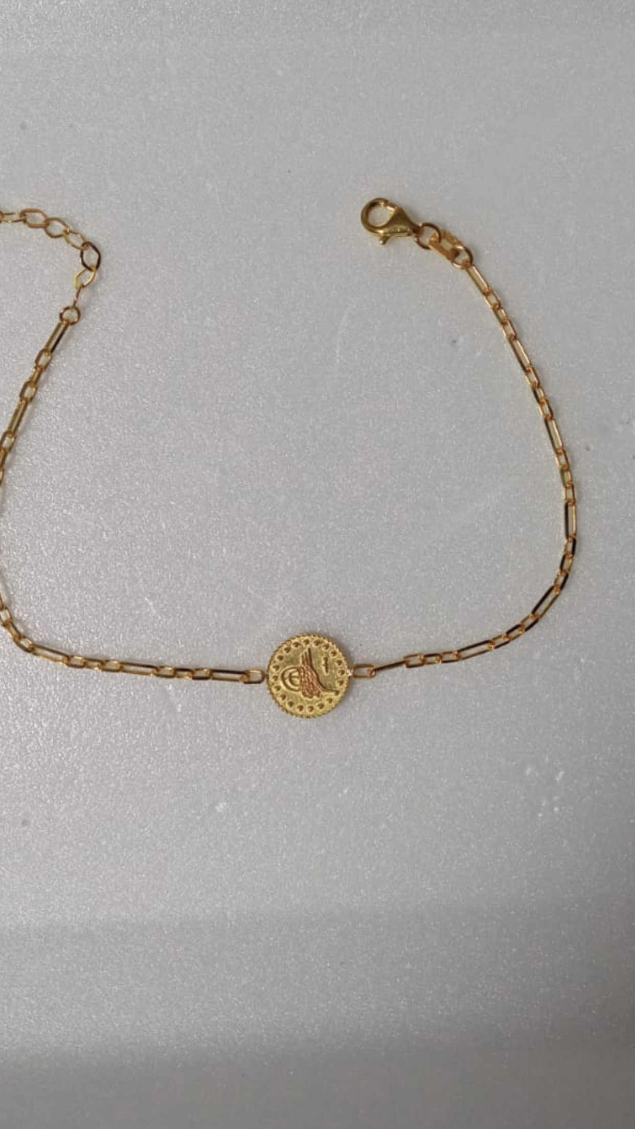 3+1 FORSE ZİNCİRİ ORTA BOY TUGRALI BİLEKLİK