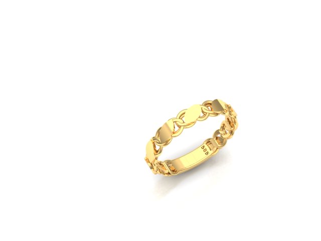 TAŞSIZ PULLU YÜZÜK