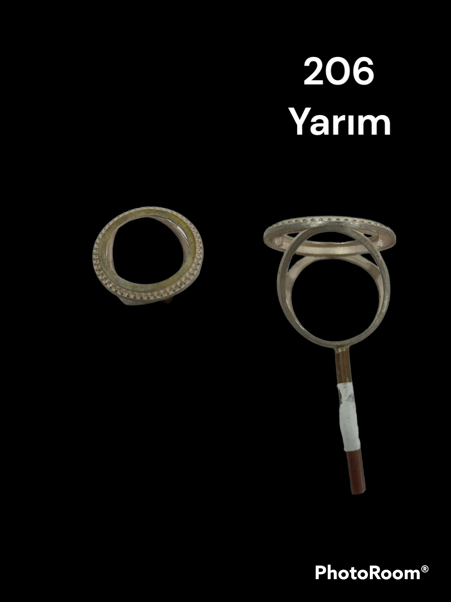 YARIM TAŞLI YÜZÜK