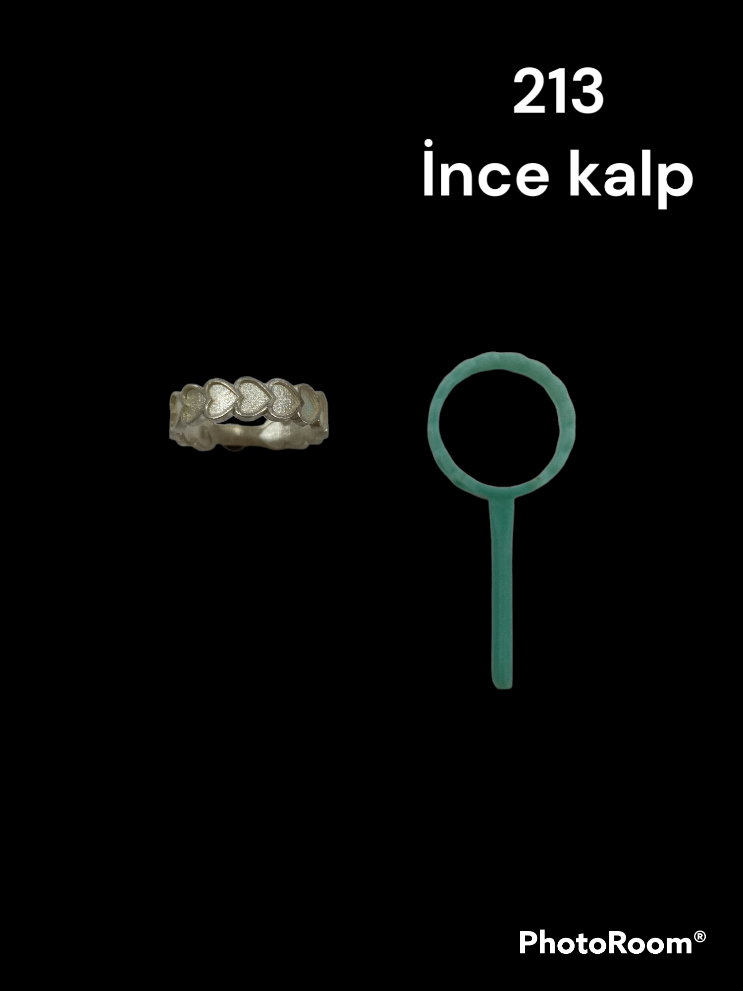 İNCE KALPLİ YÜZÜK