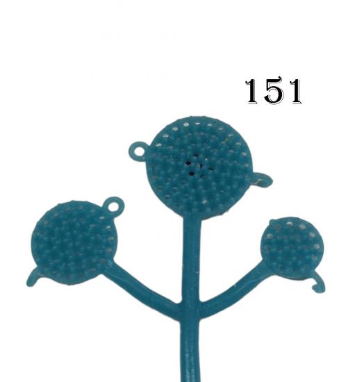 ÜÇ BOY YUVARLAK TAŞLI KOLYE UCU