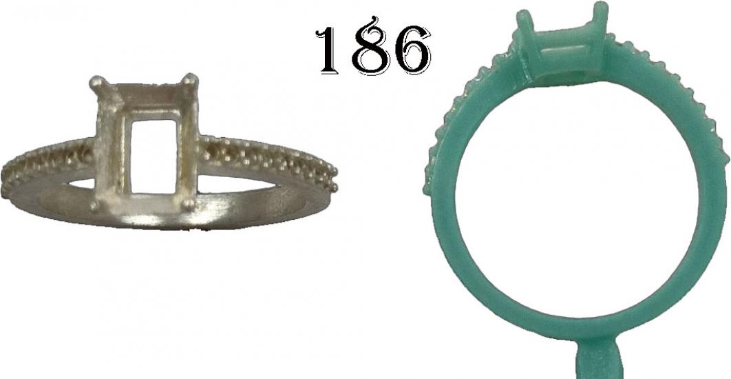 BAGET TEKTAŞ YÜZÜK