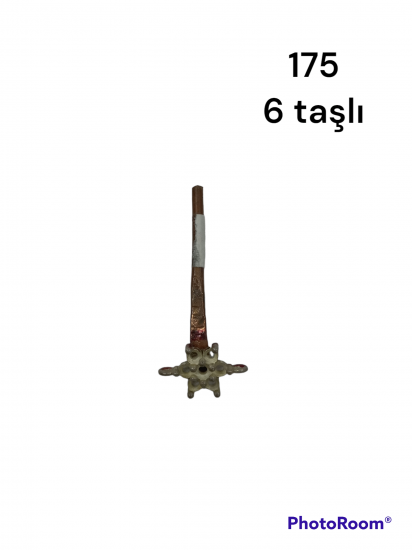 ALTI TAŞLI ALTIGEN KOLYE BİLEKLİK UCU