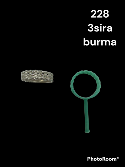 ÜÇ SIRA BURMA YÜZÜK